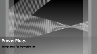 PowerPoint Template - An abstract background